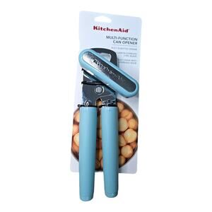 NEW KitchenAid Silicone Multifunction Can Opener/Bottle Opener in Mineral Water